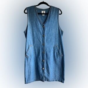 Denim Sleeveless Dress